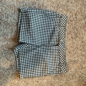 Checkered shorts sz 10